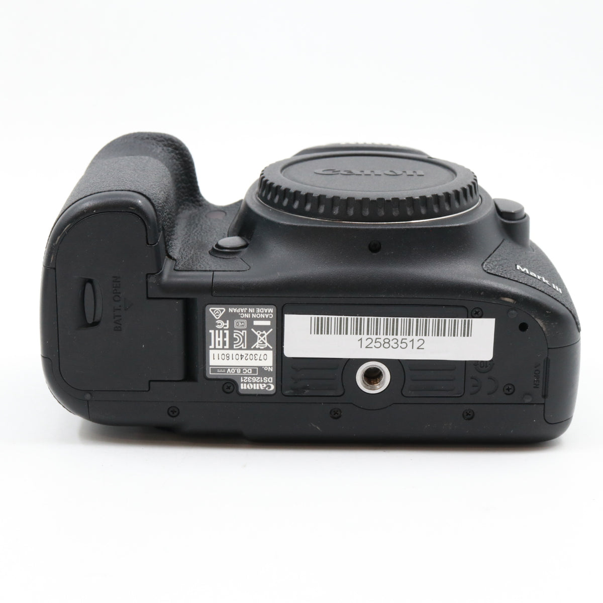 Canon EOS 5D mark III body used