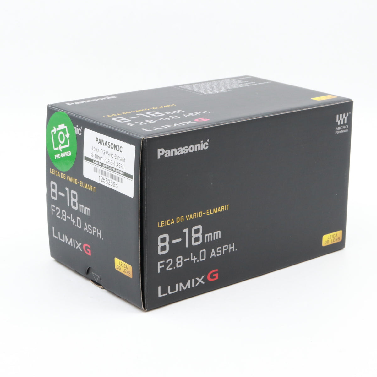 Panasonic Leica DG Vario-Elmarit 8-18mm f/2.8-4 ASPH. used