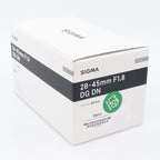 Sigma 28-45mm f/1.8 DG DN ART Sony FE used