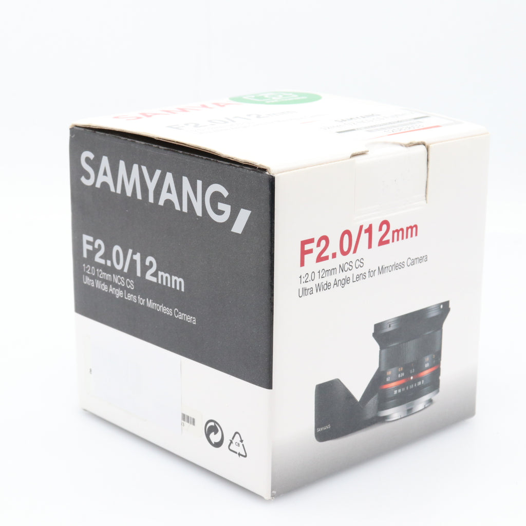 Samyang 12mm f/2 NCS CS Fujifilm X used