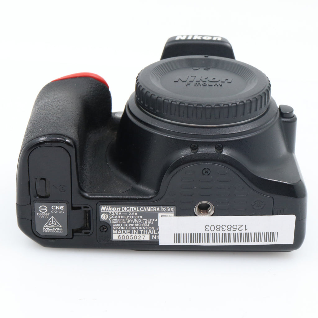 Nikon D3500 body used