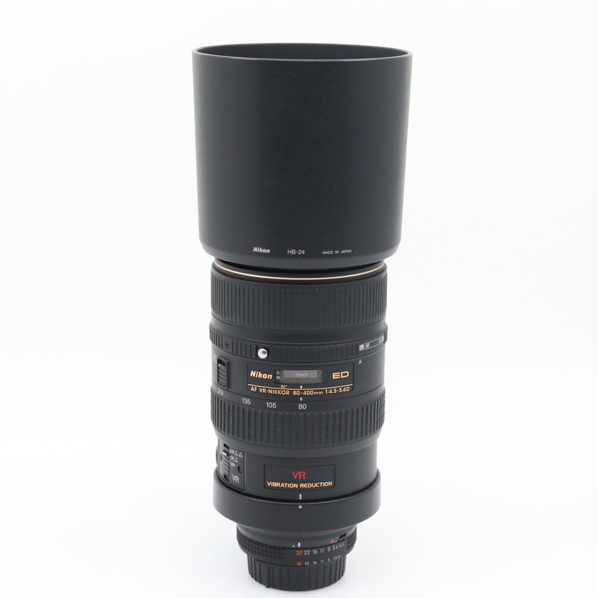 Nikon AF 80-400mm F/4.5-5.6 D ED VR used