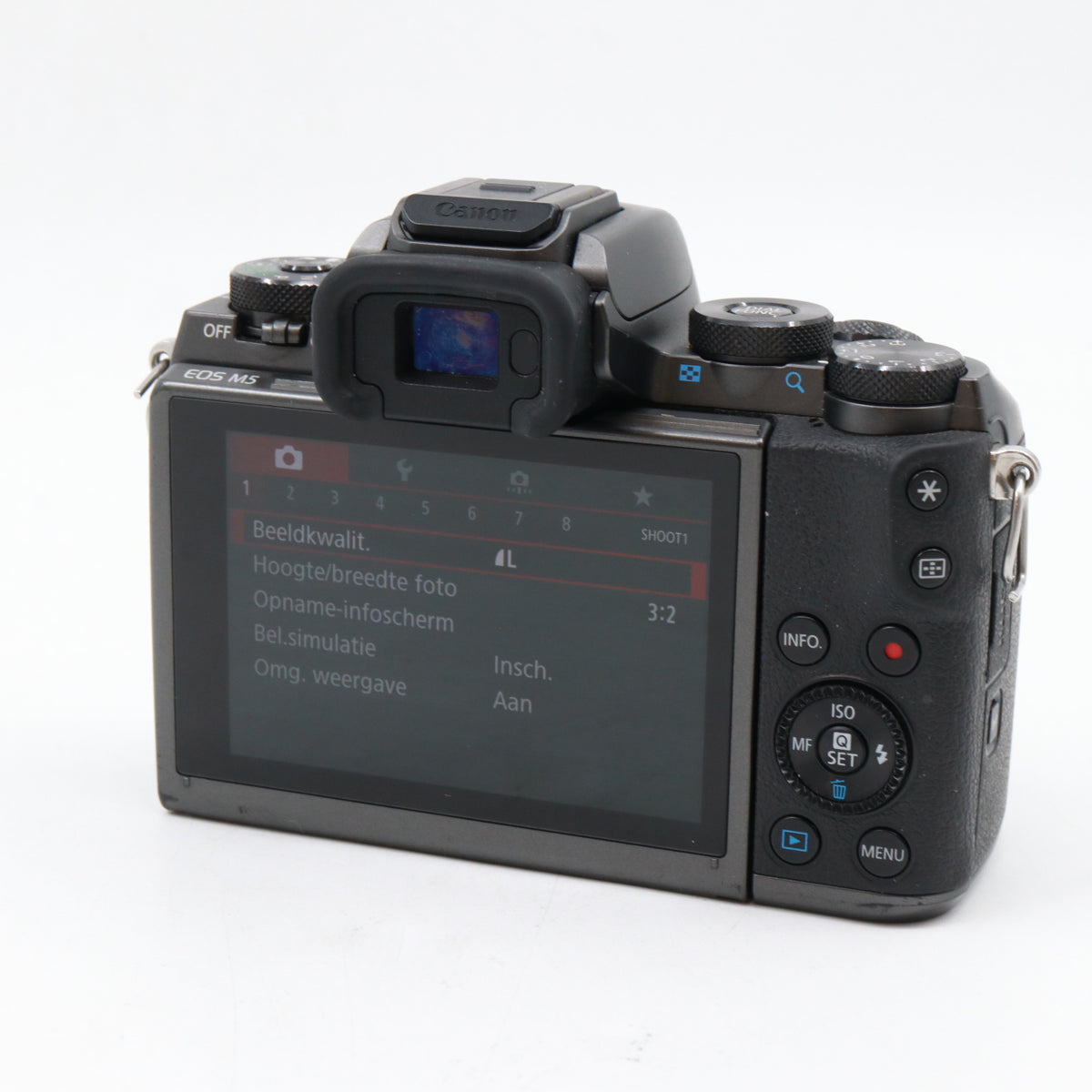 Canon EOS M5 body used