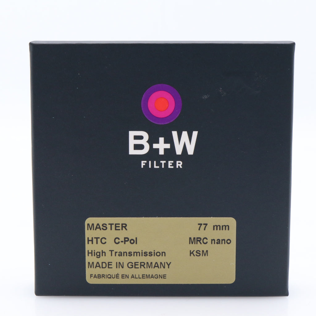 B+W HTC CPL MRC nano Master 77mm used