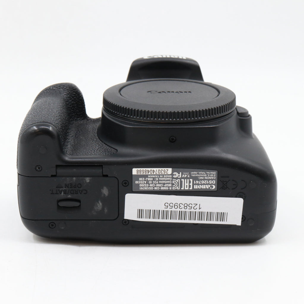 Canon EOS 2000D body used