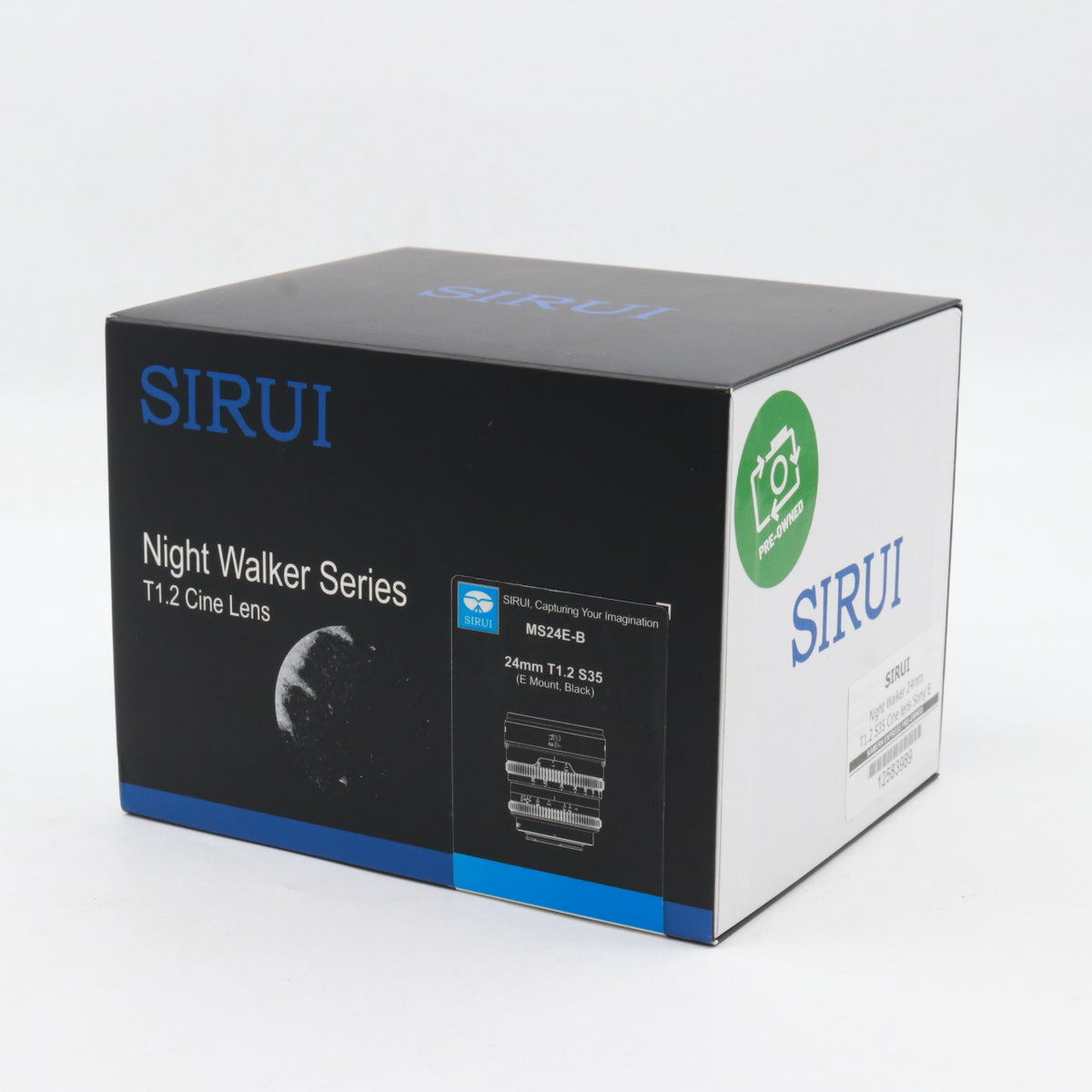 Sirui Night Walker 24mm T1.2 S35 Cine lens Sony E used