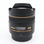 Nikon AF 10.5mm f/2.8G ED DX Fisheye used