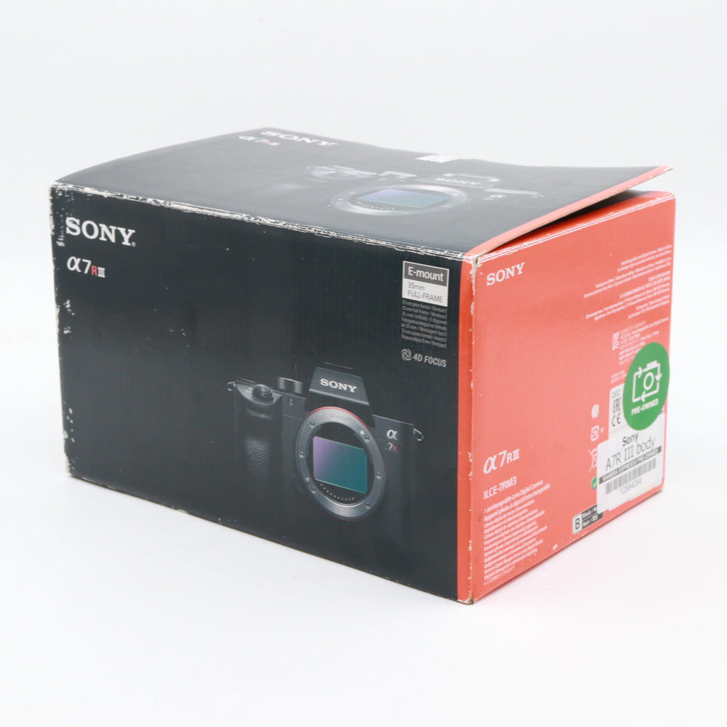 Sony A7R III body used