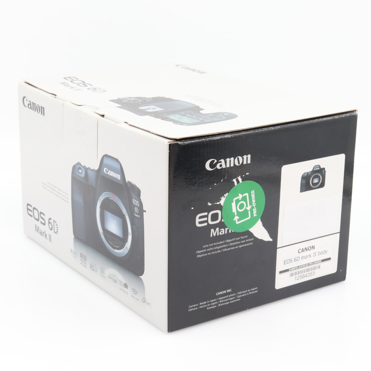 Canon EOS 6D mark II boîtier occasion