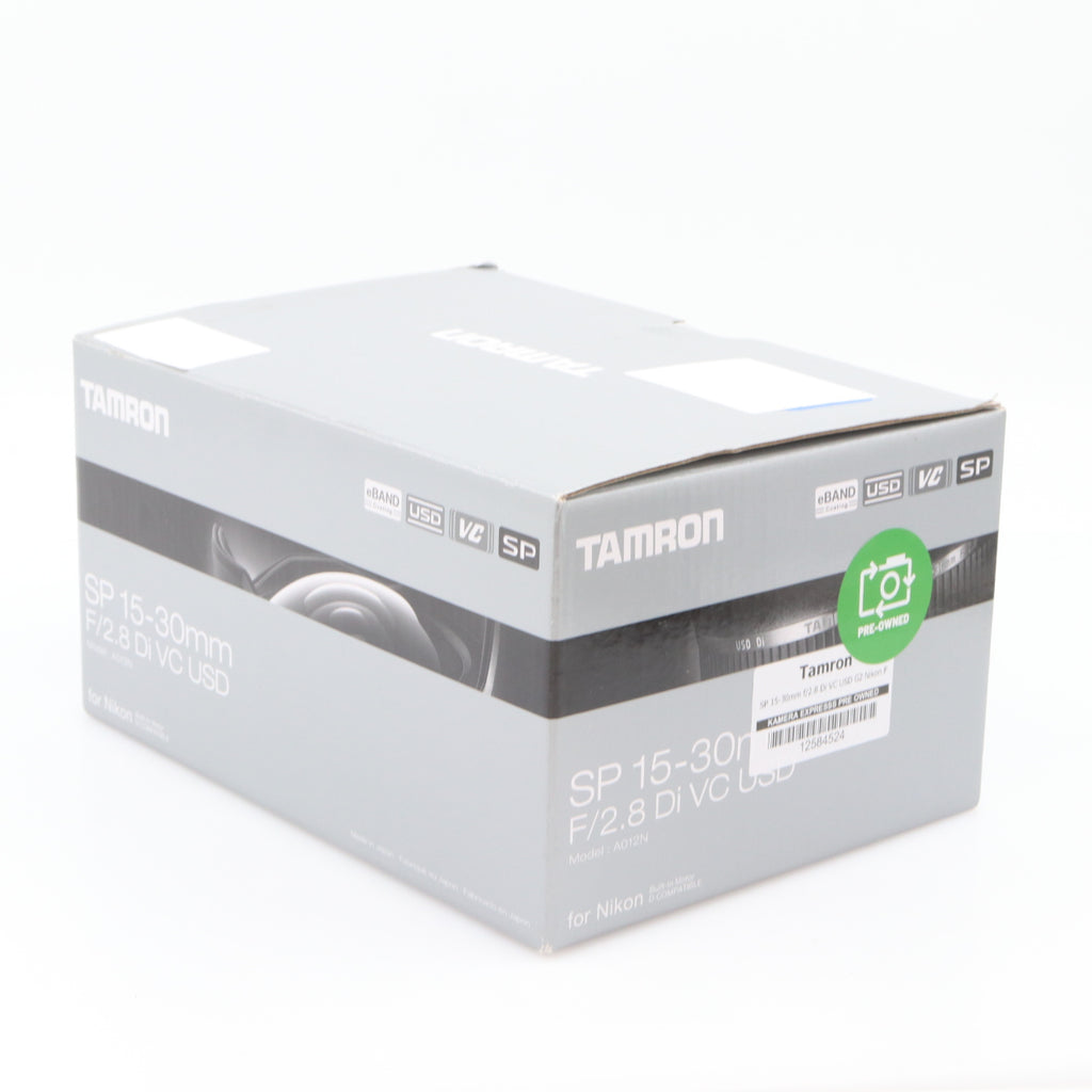 Tamron SP 15-30mm f/2.8 Di VC USD G2 Nikon F used