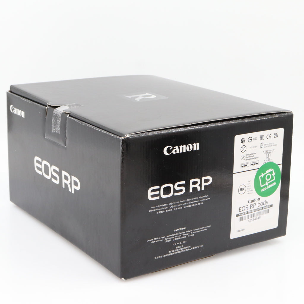 Canon EOS RP boîtier occasion