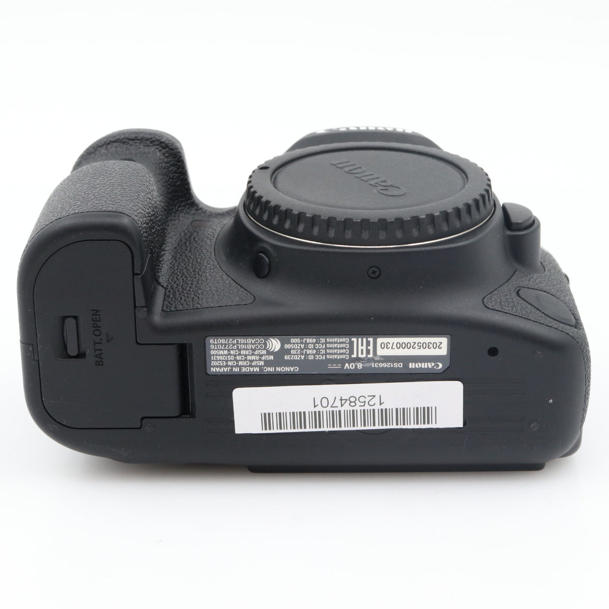Canon EOS 6D mark II body used
