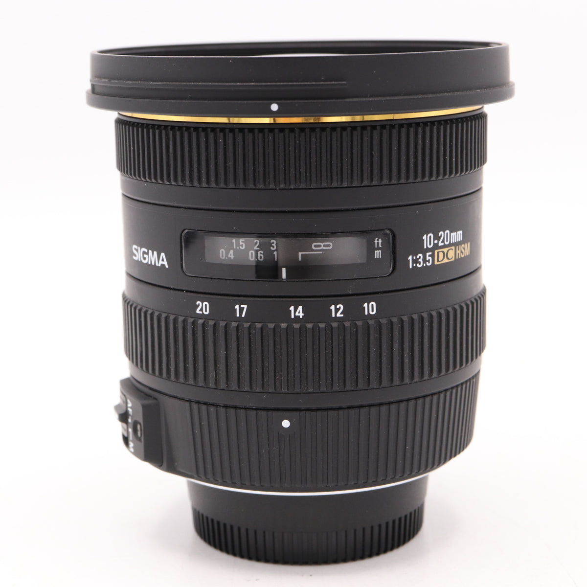 Sigma 10-20mm f/3.5 EX DC HSM Nikon used