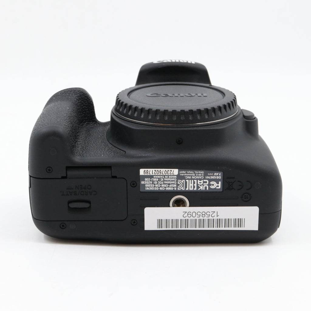 Canon EOS 2000D body used