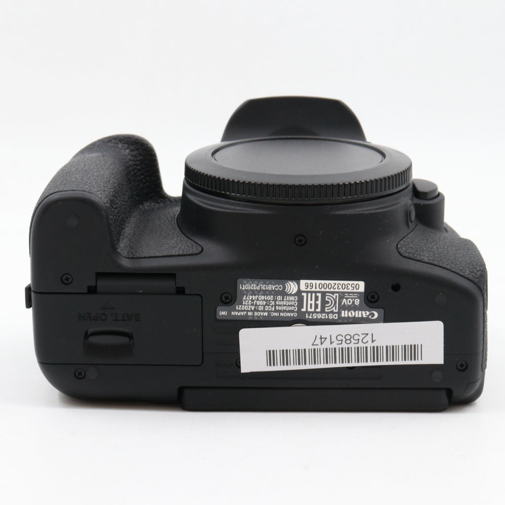 Canon EOS 750D body used