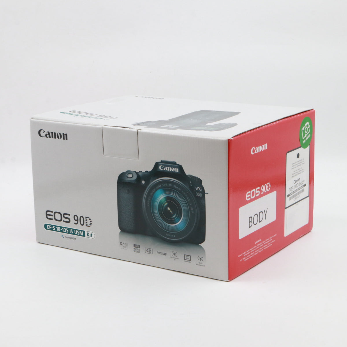 Canon EOS 90D body used