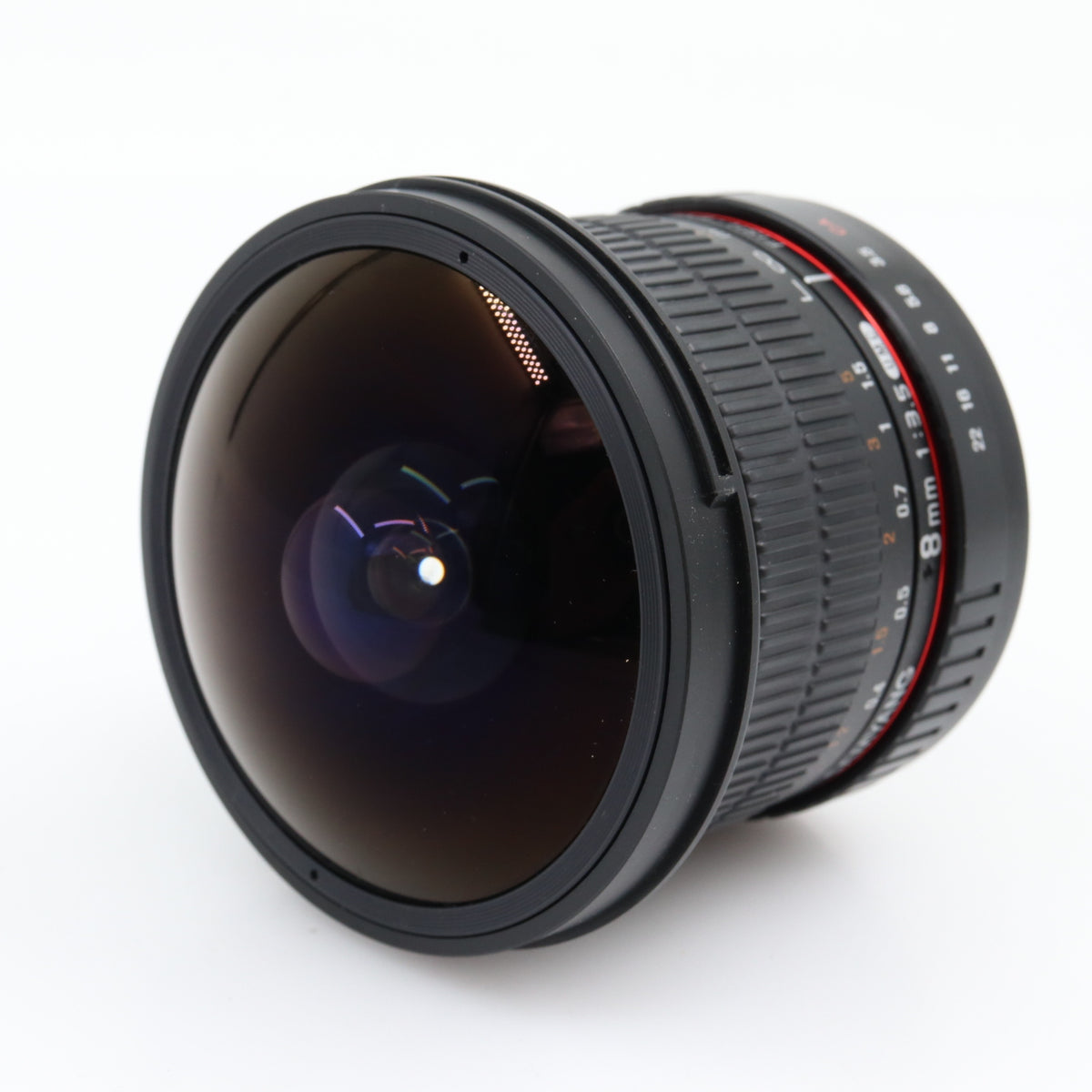 Samyang 8mm f/3.5 Fisheye Canon CSII used