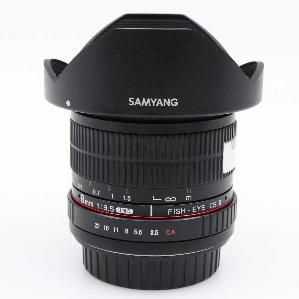 Samyang 8mm f/3.5 Fisheye Canon CSII used