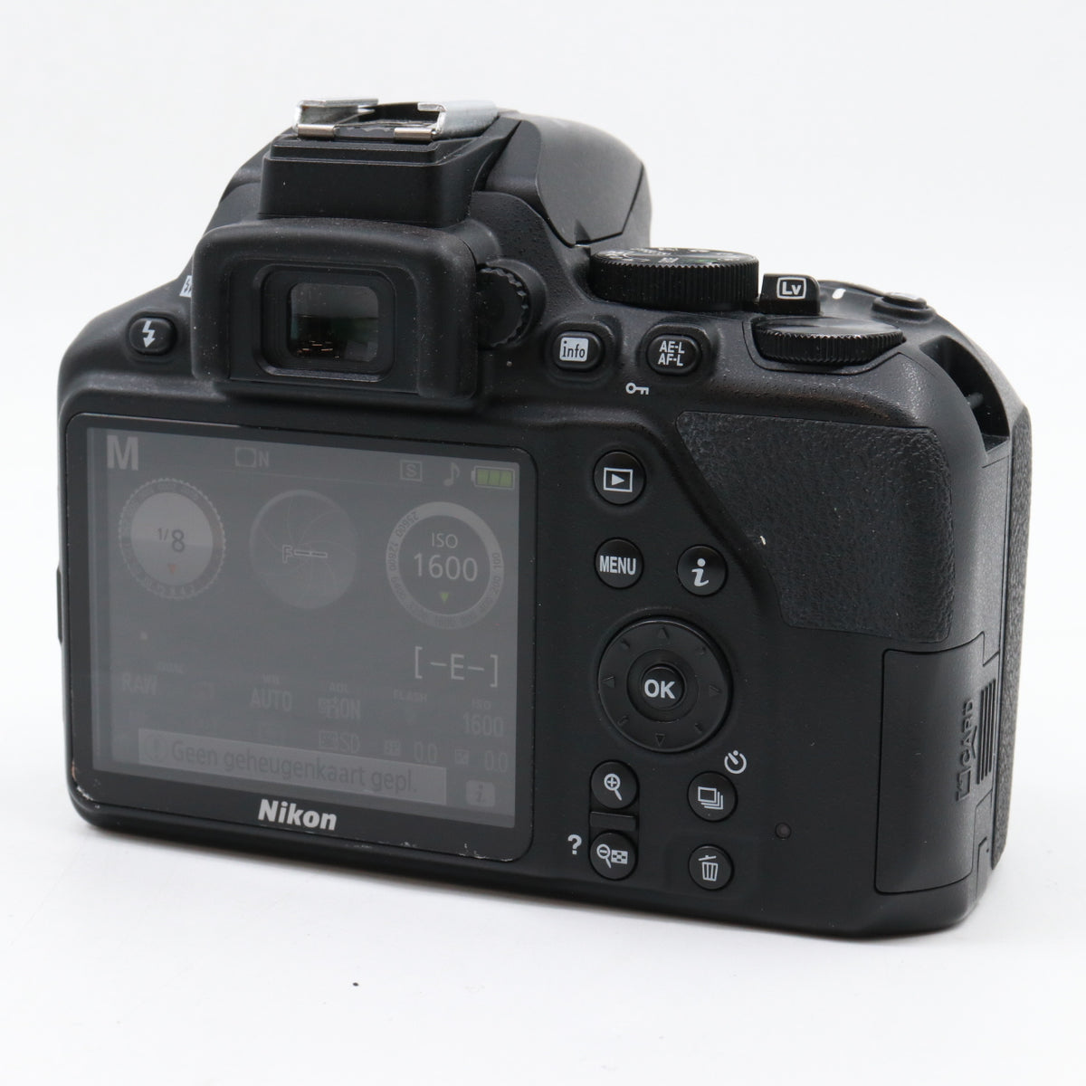 Nikon D3500 body used