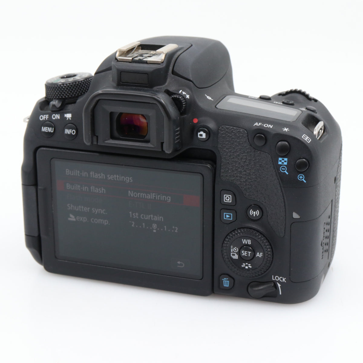 Canon EOS 77D body used