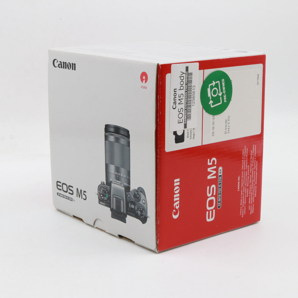 Canon EOS M5 body used