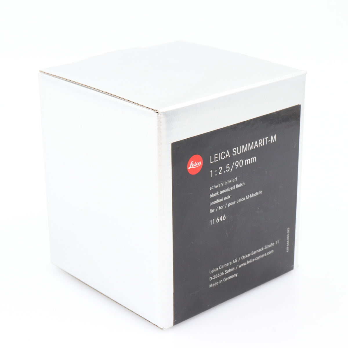 Leica 11646 Summarit-M 90mm F/2.5 used
