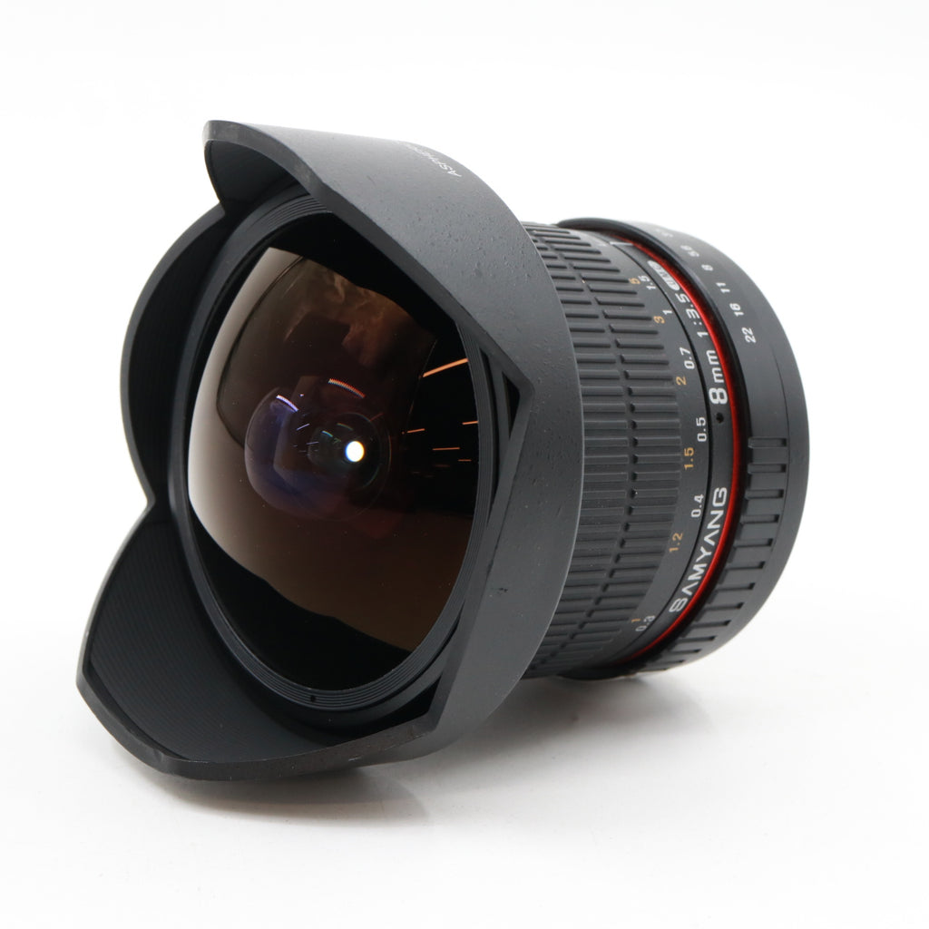 Samyang 8mm f/3.5 Fisheye Canon CSII occasion