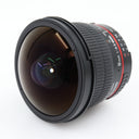 Samyang 8mm f/3.5 Fisheye CS II Nikon F used