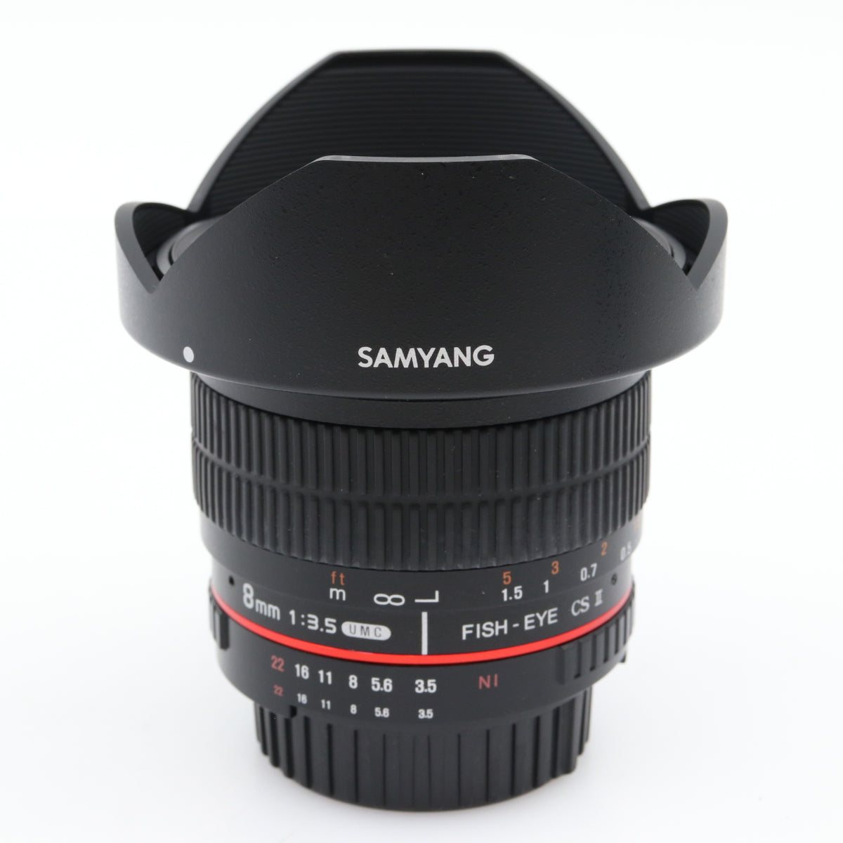 Samyang 8mm f/3.5 Fisheye CS II Nikon F used