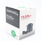 Samyang 8mm f/3.5 Fisheye CS II Nikon F used