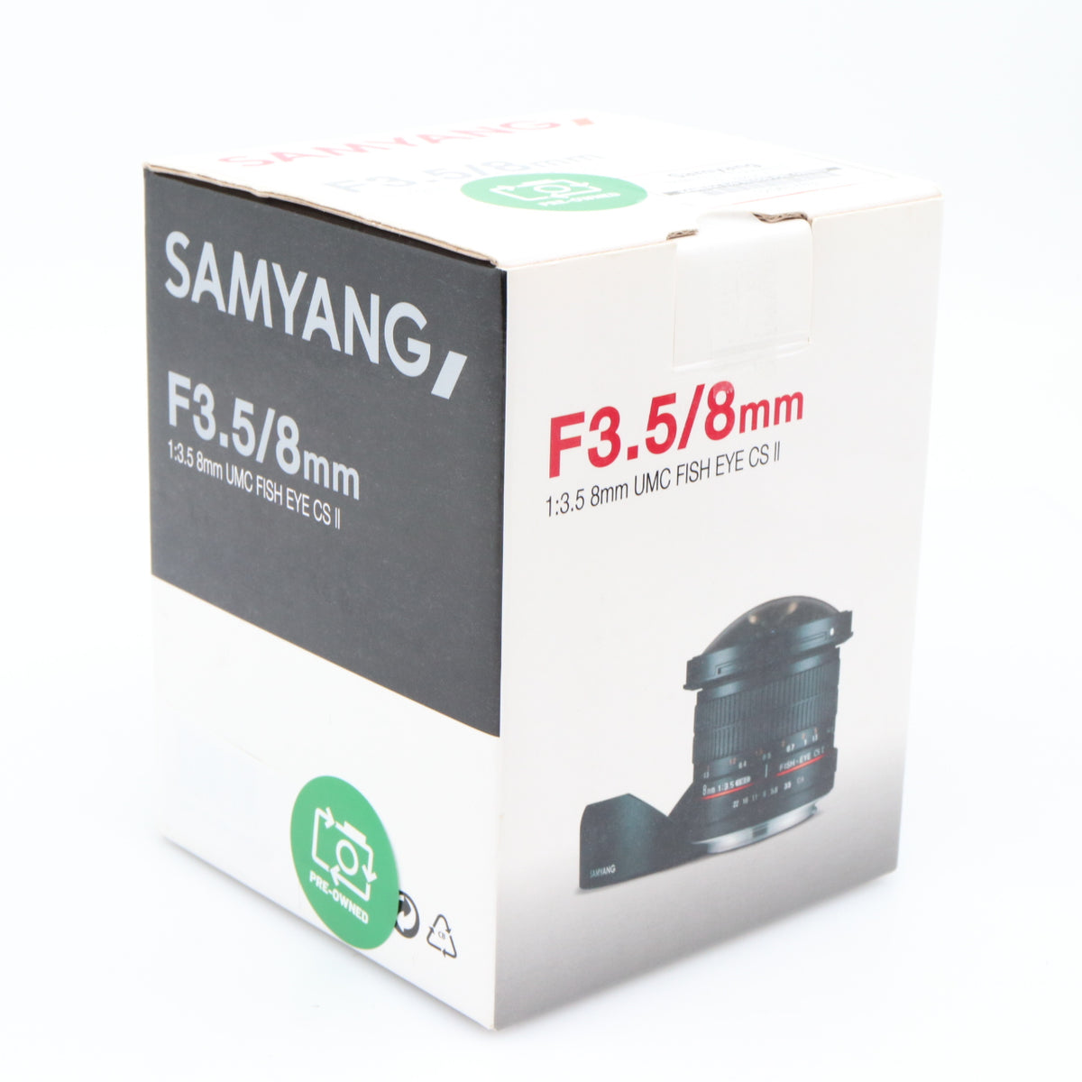 Samyang 8mm f/3.5 Fisheye CS II Nikon F used