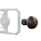 SmallRig 6047 mini Wooden Side Handle with H11 Nato Quick Release
