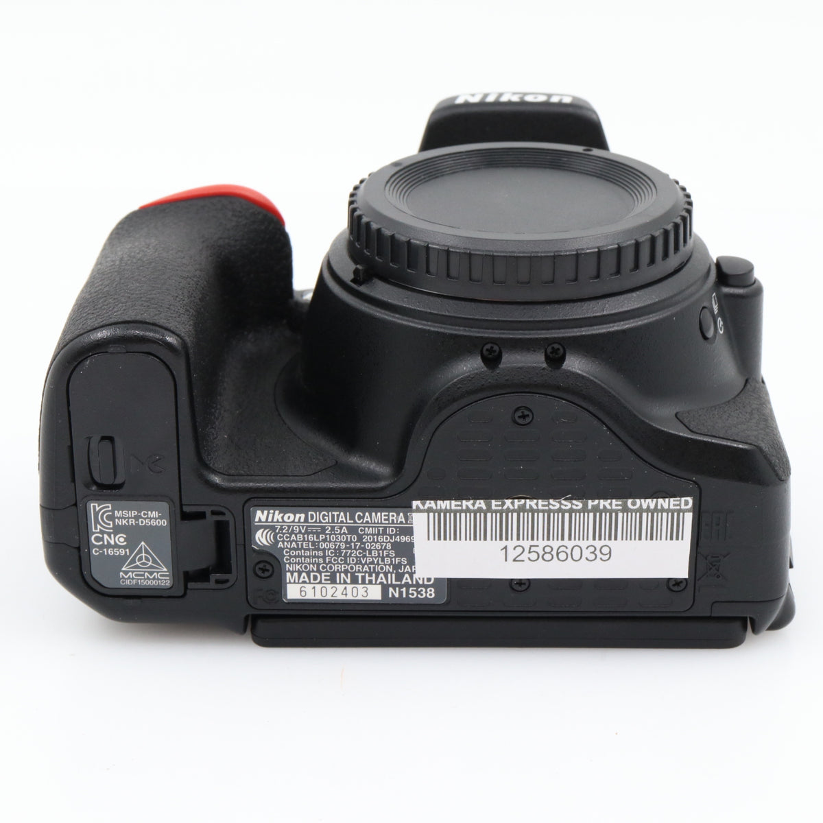 Nikon D5600 body used