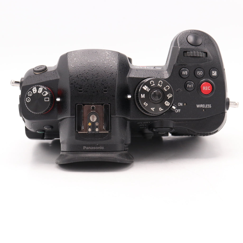 Panasonic Lumix DC-GH5S body used