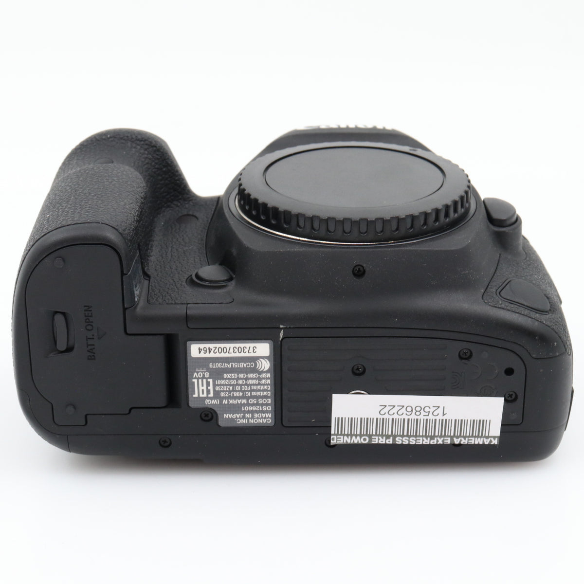 Canon EOS 5D mark IV body used