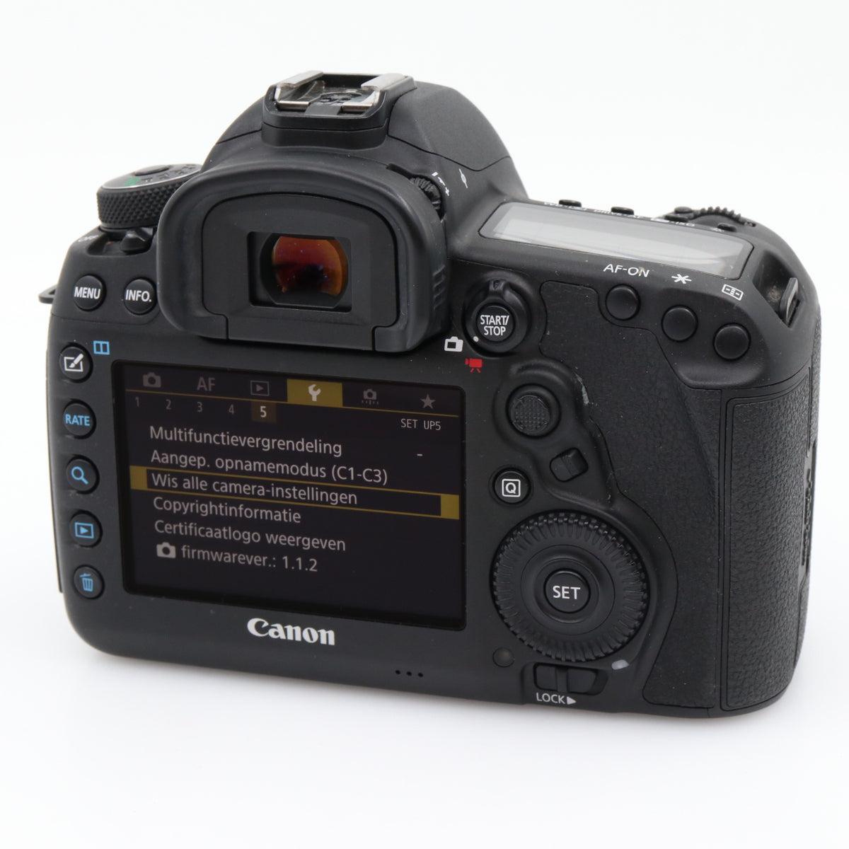 Canon EOS 5D mark IV body used