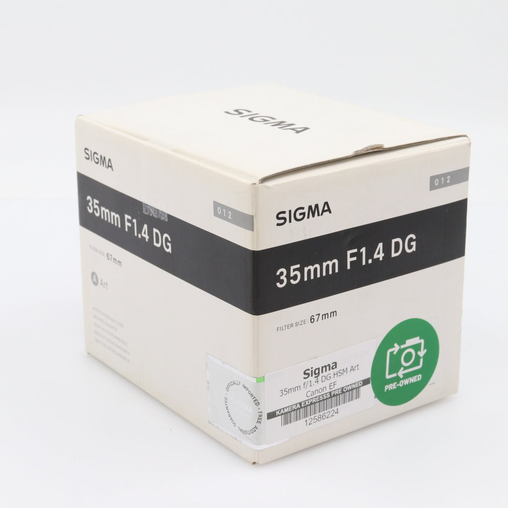 Sigma 35mm f/1.4 DG HSM Art Canon EF occasion