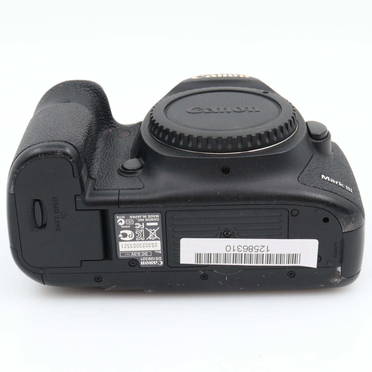 Canon EOS 5D mark III body used