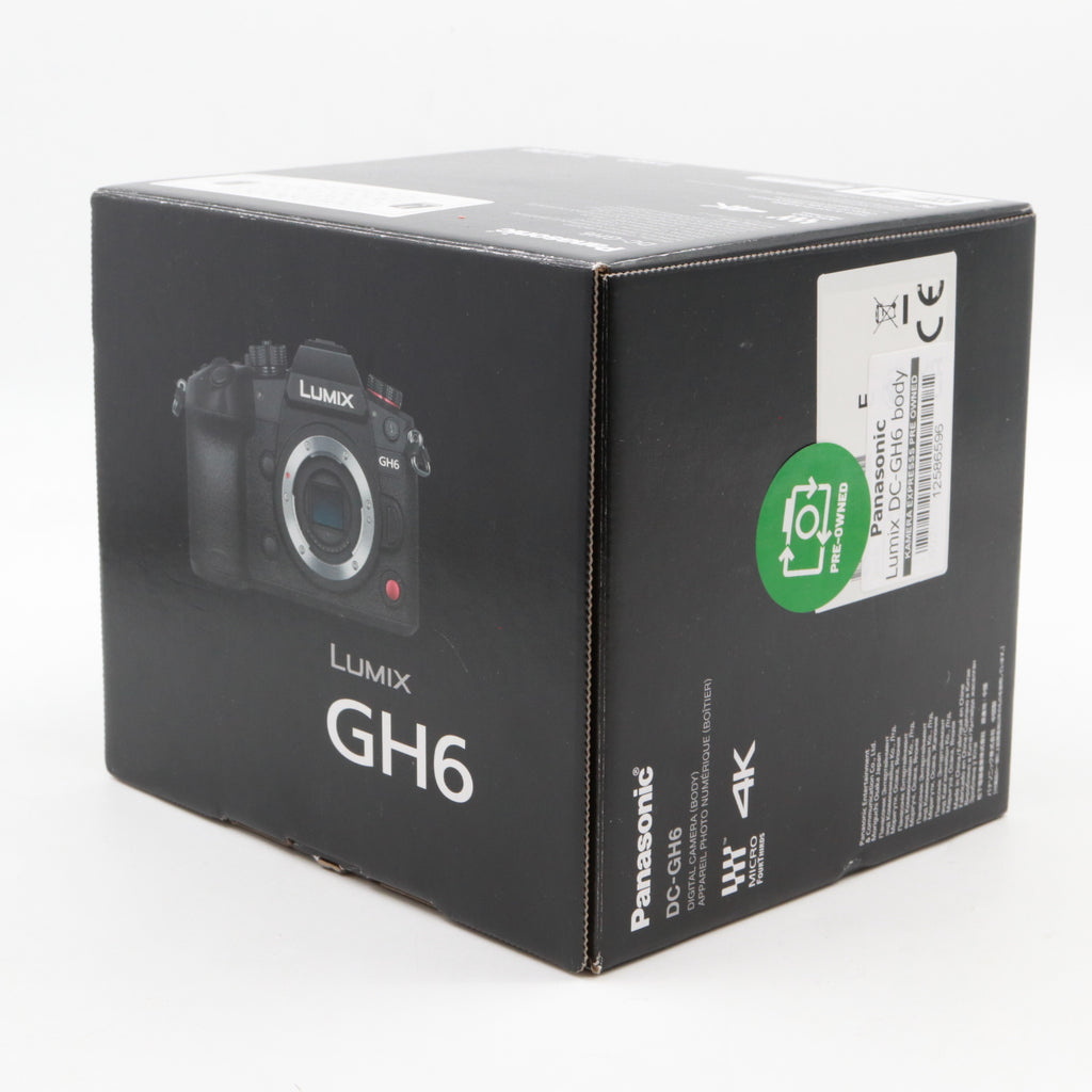 Panasonic Lumix DC-GH6 body used