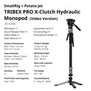 SmallRig 6286 Potato Jet TRIBEX PRO Monopode - Video Version