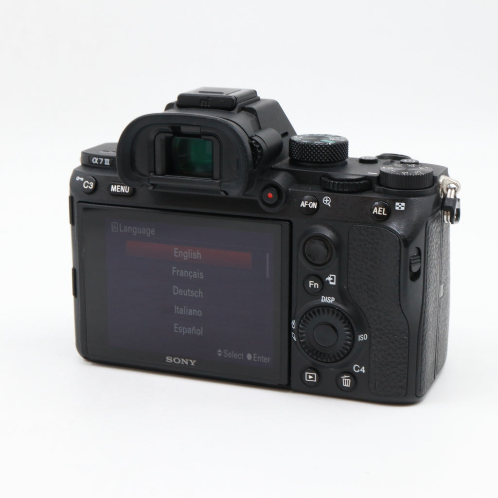 Sony A7 III body used