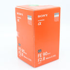 Sony FE 90mm F/2.8G Macro OSS occasion