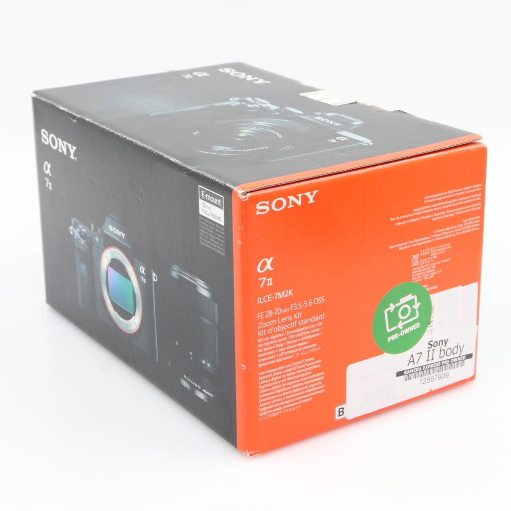 Sony A7 II body used