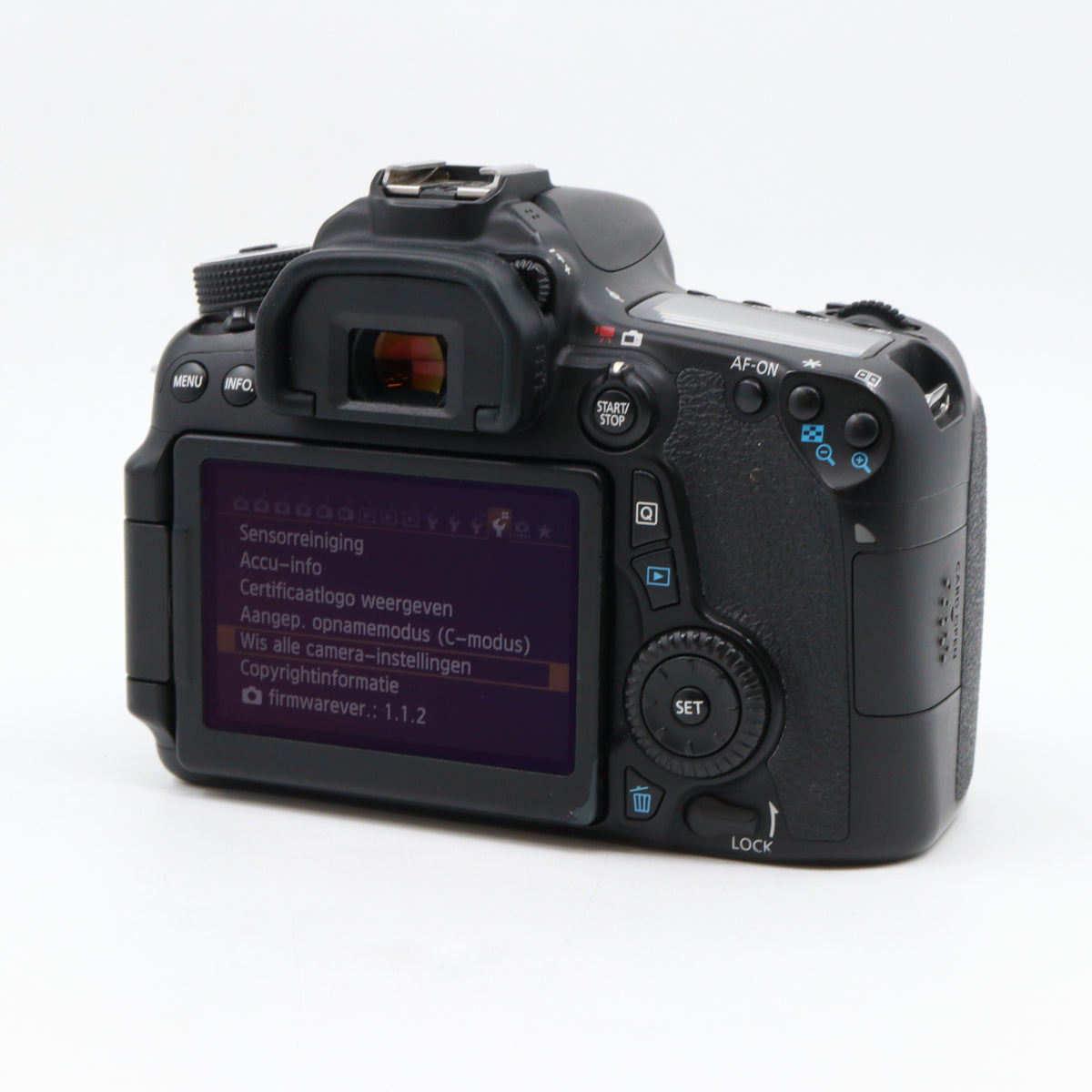 Canon EOS 70D body used