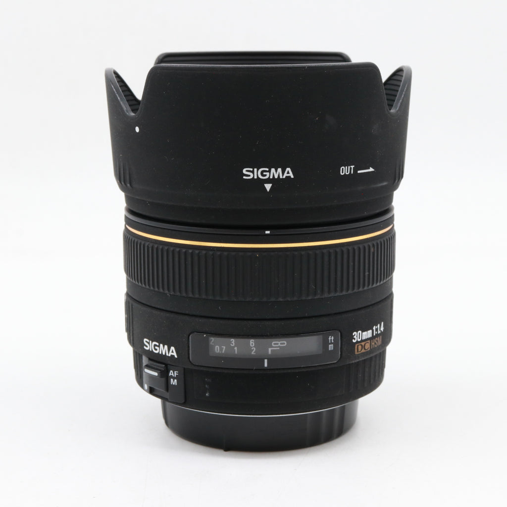 Sigma 30mm f/1.4 EX DC HSM Canon used