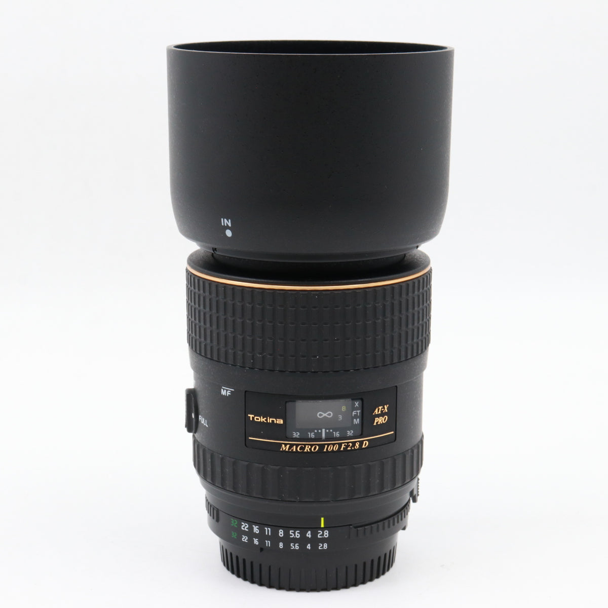 Tokina 100mm f/2.8 AT-X macro 1:1 Nikon FX used