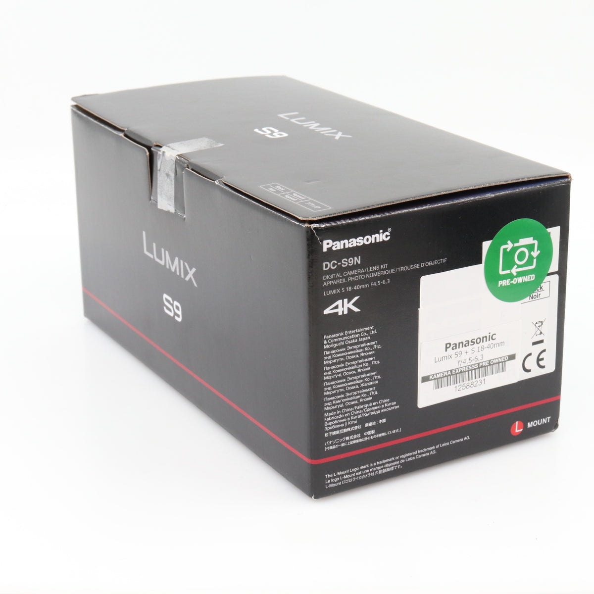 Panasonic Lumix S9 + S 18-40mm f/4.5-6.3 used