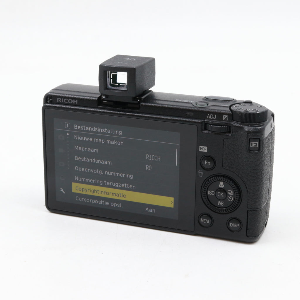 Ricoh GR IIIx HDF + External Viewfinder GV-3 occasion