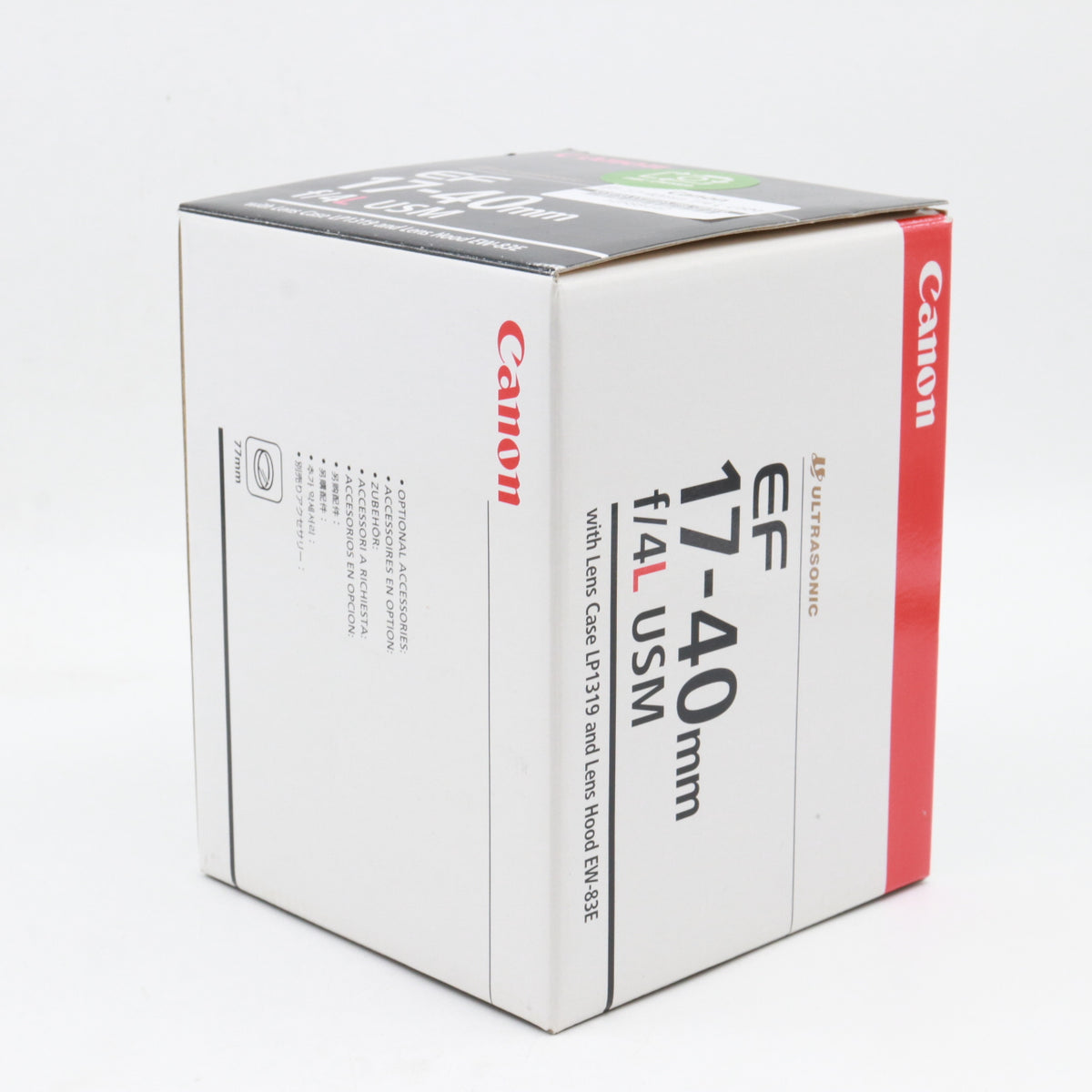 Canon EF 17-40mm f/4 L USM used