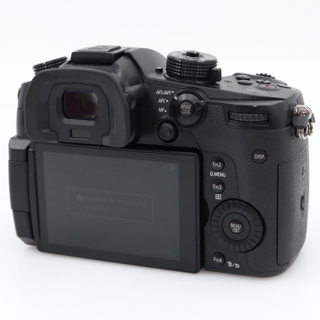 Panasonic Lumix DMC-GH5 body used